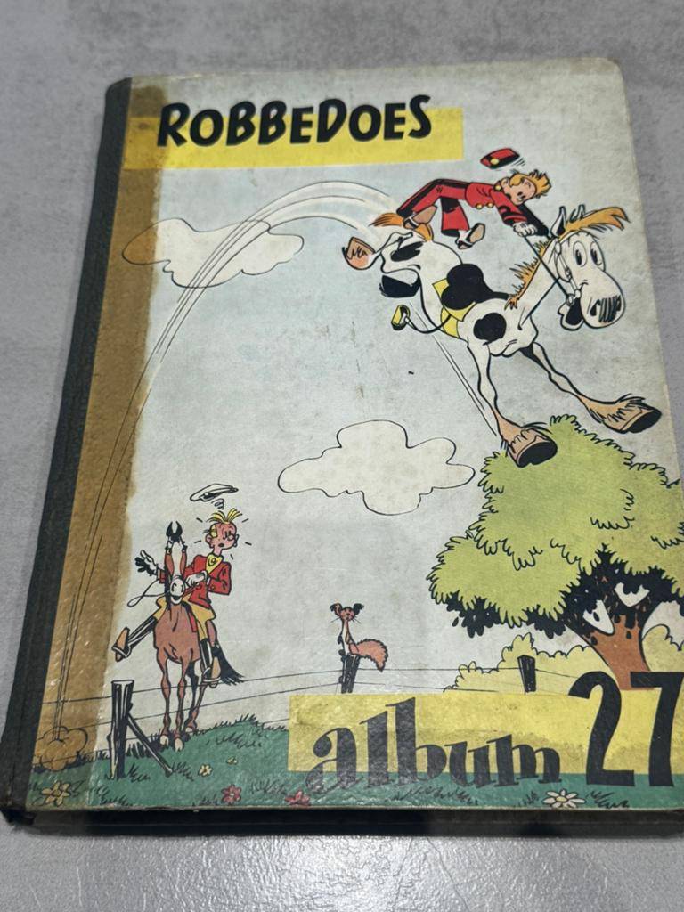 Origineel Robbedoes album 27 (1950) vintage hardcover, Boeken, Stripverhalen, Eén stripboek, Ophalen of Verzenden, Gelezen