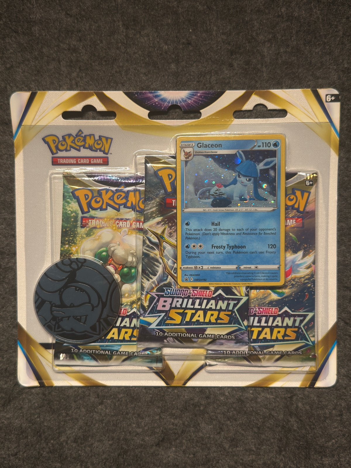 Pokemon Brilliant Stars Glaceon Blister, Ophalen of Verzenden, Nieuw