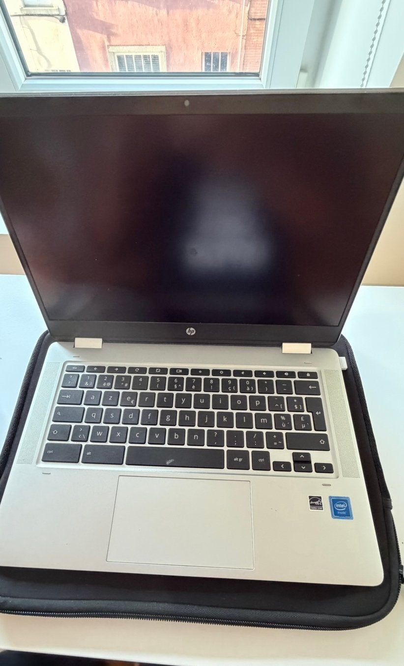 Titre : HP Chromebook x360 14" – Très bon état – 225€, 14 pouces, 8 GB, Comme neuf, Enlèvement
