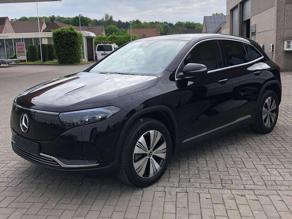 Mercedes-Benz EQA 250 EQA 250+ Lex orion grey leder 360° Ca, Auto's, Gebruikt, Zwart, Leder, 5 zetels