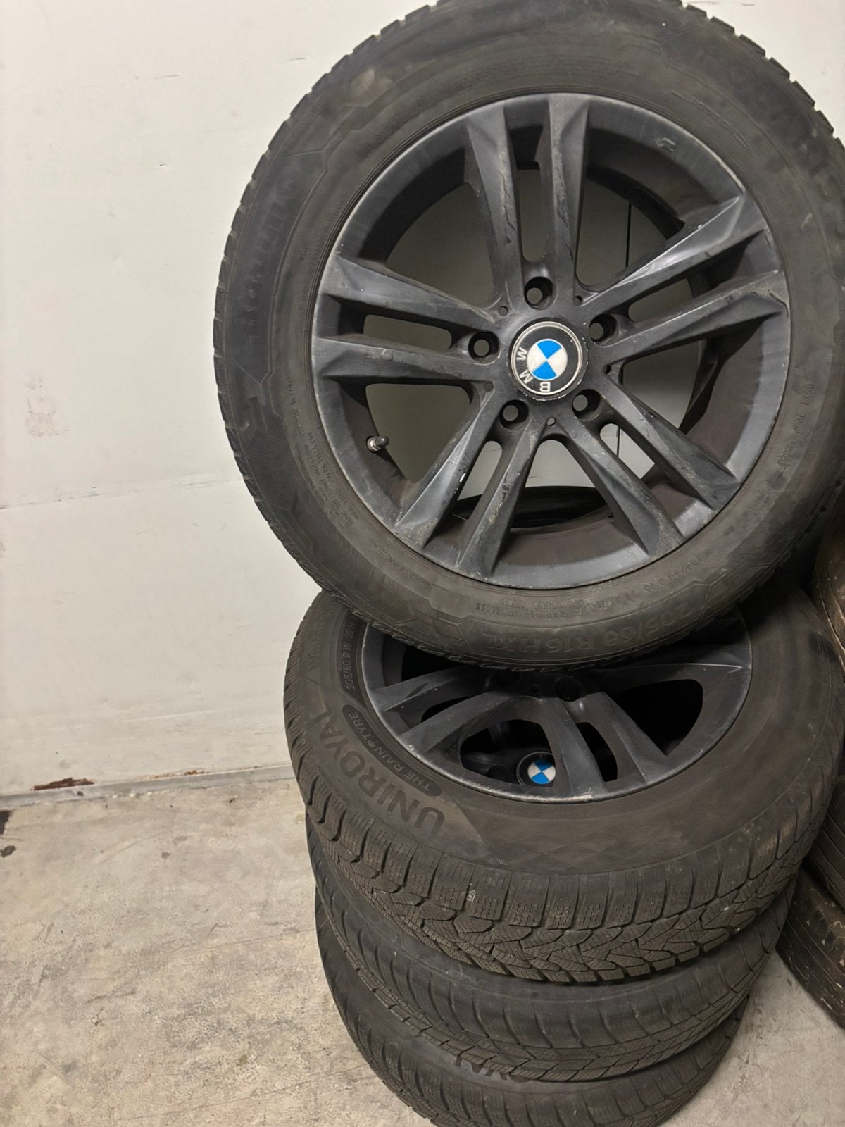Bmw 3 serie velgen met banden 205/60R16 e90 e91 e92 f30 f31, Auto-onderdelen, Ophalen, Voor, BMW