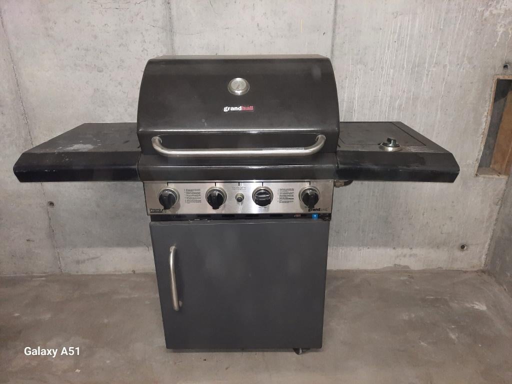 Barbecue Grandhall Premium 4 pits, Ophalen