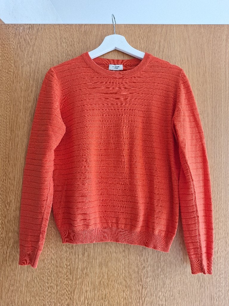 Mooi koraalrood katoenen pulletje (maat S), Vêtements | Femmes, Pulls & Gilets, Rouge, Enlèvement ou Envoi, Taille 36 (S), Comme neuf