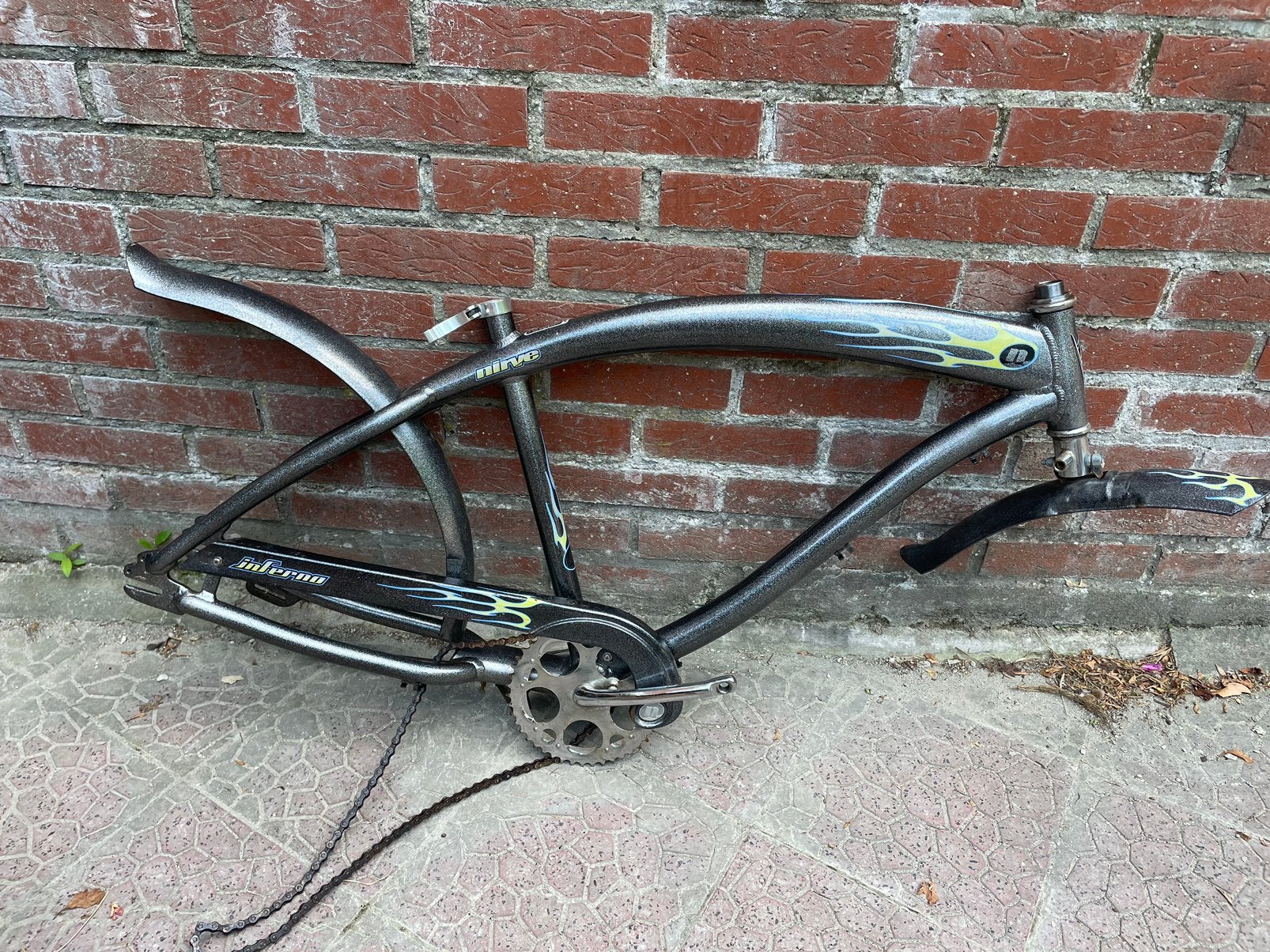 Nirve frame voor beach cruiser, Fietsen en Brommers, Fietsonderdelen, Gebruikt, Frame, Ophalen