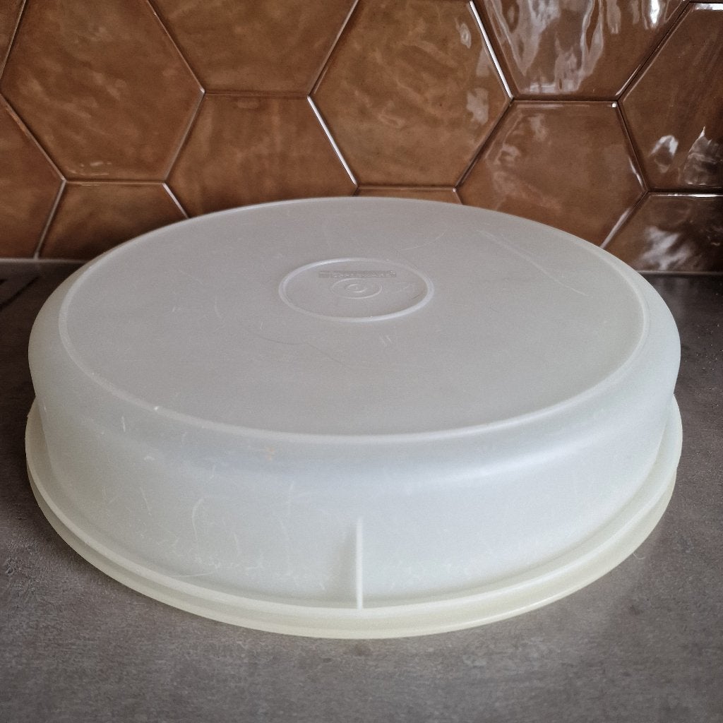 Vintage bewaardoos Tupperware taart, Ophalen of Verzenden, Zo goed als nieuw, Bewaardoos, Luchtdicht