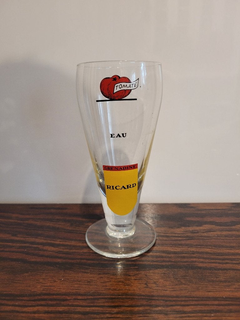 Ricard-tomatenglas, Ophalen of Verzenden, Zo goed als nieuw, Overige typen