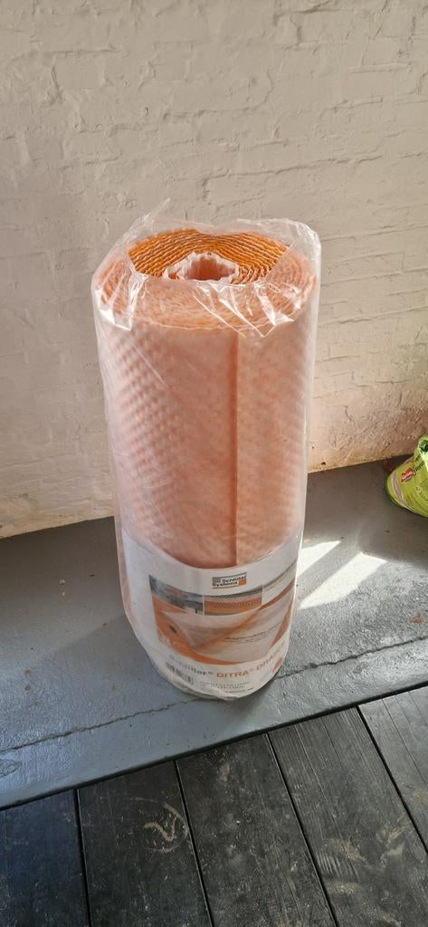 Schlüter ditra drain 8mm doek, Doe-het-zelf en Bouw, Overige materialen, Nieuw, 5 tot 10 m², Ophalen