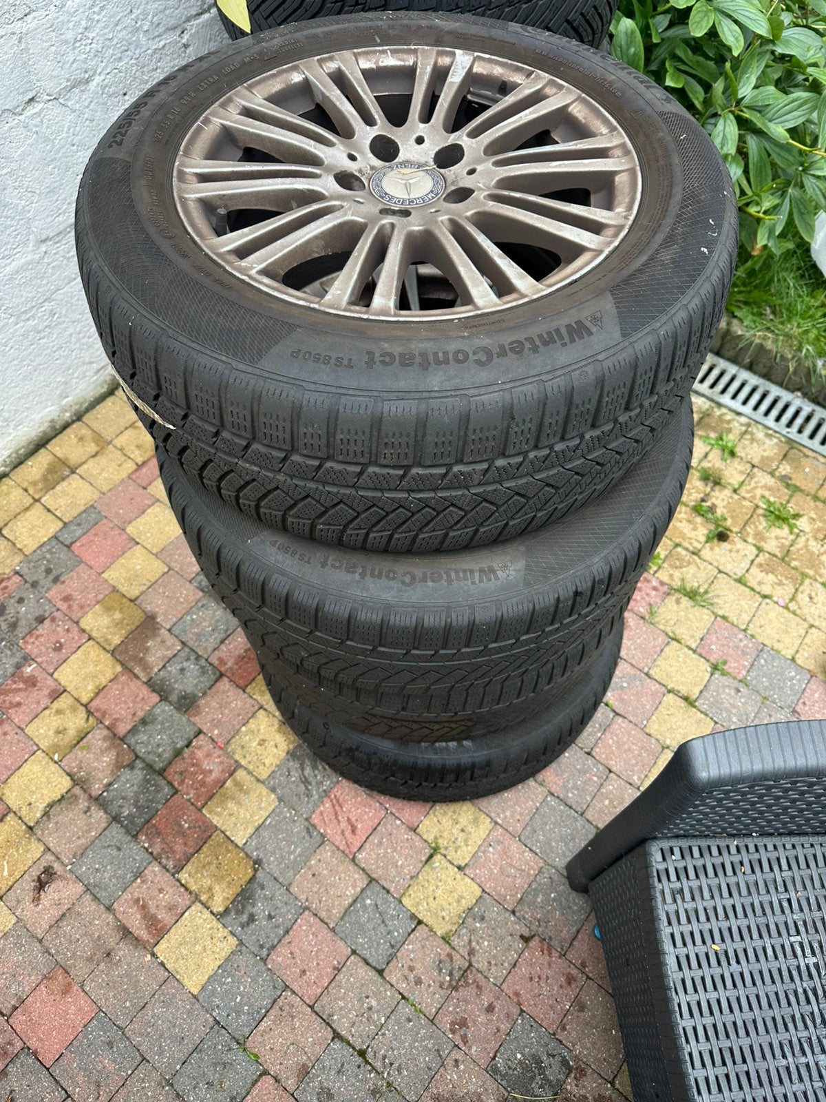 mercedes w212 16 inch Banden met velg, Auto-onderdelen, Banden en Velgen, Ophalen, 16 inch, Band(en)
