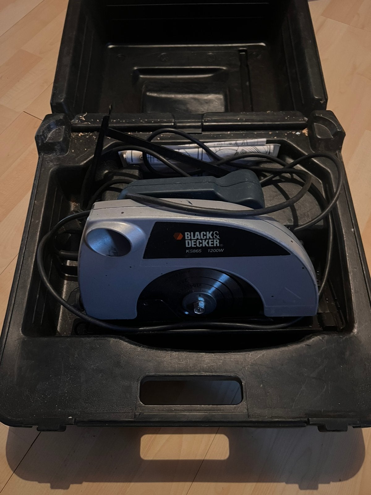 Black & decker cirkelzaag, Doe-het-zelf en Bouw, Ophalen, Gebruikt, Cirkelzaag