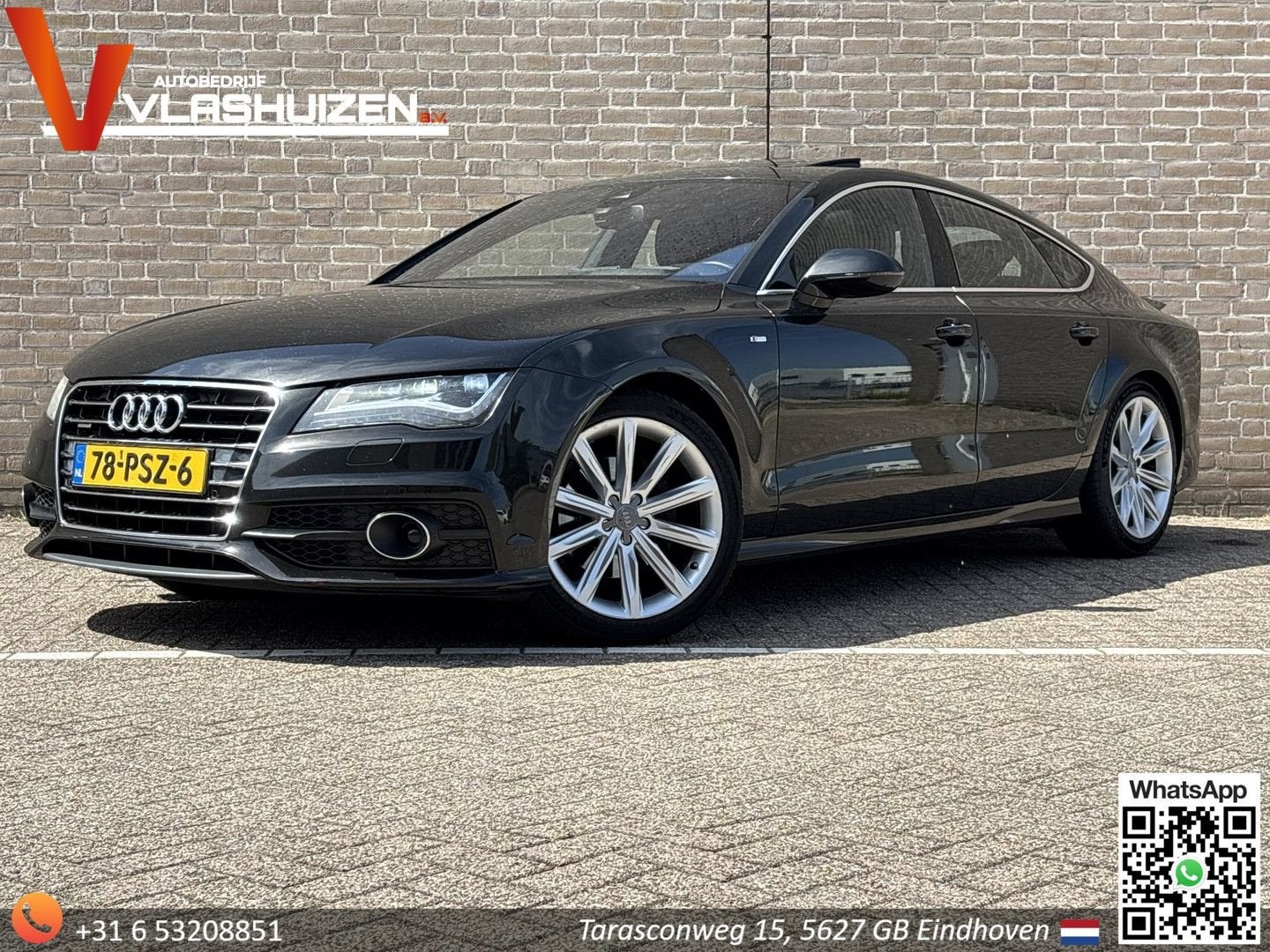 Audi A7 Sportback 2.8 FSI quattro Pro Line plus  | Memory |, Auto's, Bruin, Elektrische ramen, Berline, 187 g/km