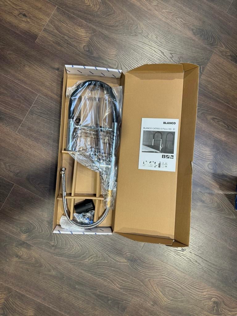 Blanco Catris-S Flexo HD chromen kraan, Ophalen, Nieuw