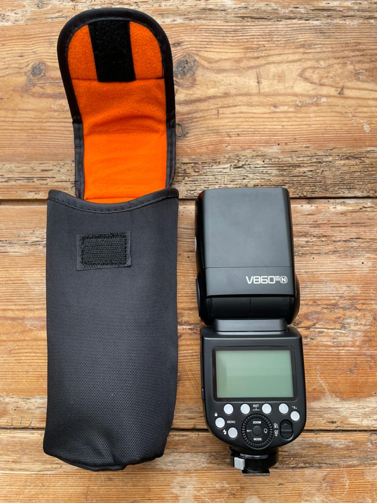 Godox Speedlite V860 nikon kit - externe flitser, Audio, Tv en Foto, Foto | Flitsers, Ophalen, Zo goed als nieuw