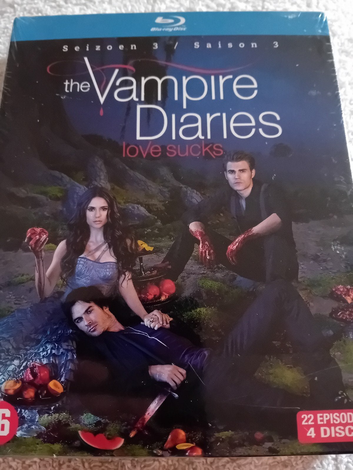 the vampire diaries saison 3 Blu-ray, Enlèvement, Blu-ray, Neuf, dans son emballage, Anglais