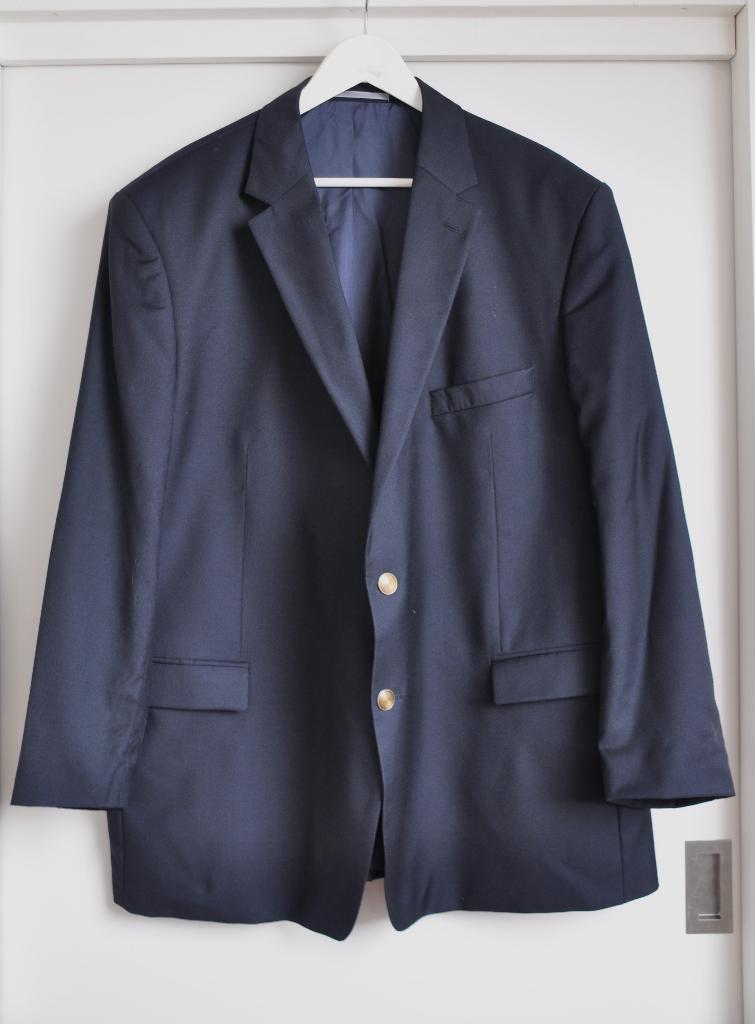 M304.Veste de costume homme de taille 58 (équivalent XXL), Enlèvement ou Envoi, Comme neuf, Bleu