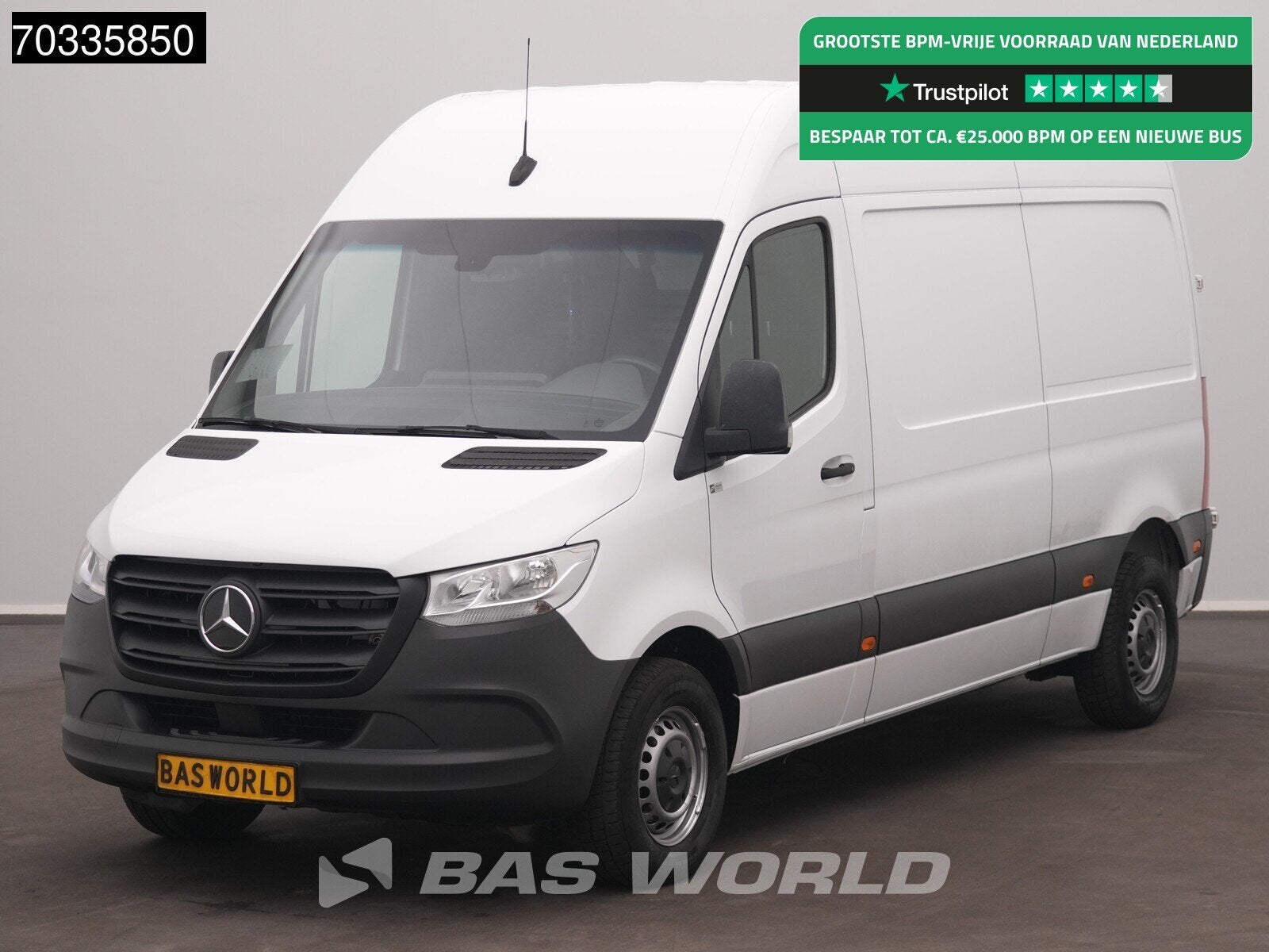 Mercedes eSprinter 312 100% Elektrisch L2H2 55kWh 145KM WLTP, Autos, Achat, Entreprise, 3 places, Mercedes-Benz