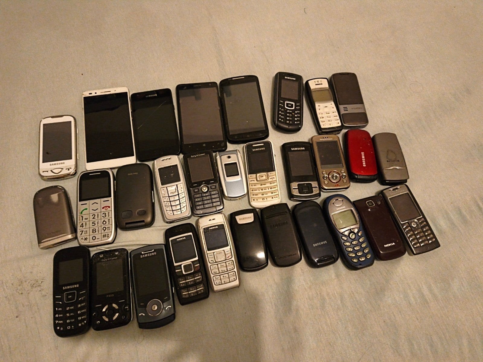 lot gsm, Télécoms, Enlèvement