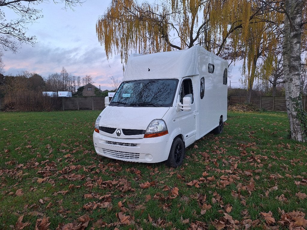 paardencamionette, Enlèvement, Utilisé, Polyester, Remorque 2 chevaux