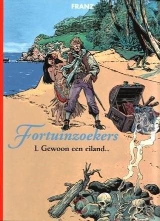 Strip van " Fortuinzoekers " nr.1 H.C., Boeken, Eén stripboek, Ophalen of Verzenden, Zo goed als nieuw