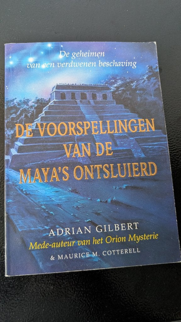 De voorspellingen van de Maya's ontsluierd, Boeken, Godsdienst en Theologie, Gelezen, Adrian Gilbert, Overige religies, Ophalen of Verzenden