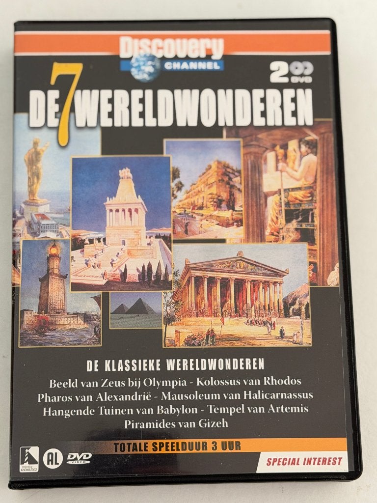 Discovery Channel - De 7 Wereldwonderen (2-DVD), CD & DVD, DVD | Documentaires & Films pédagogiques, Enlèvement ou Envoi, Anglais