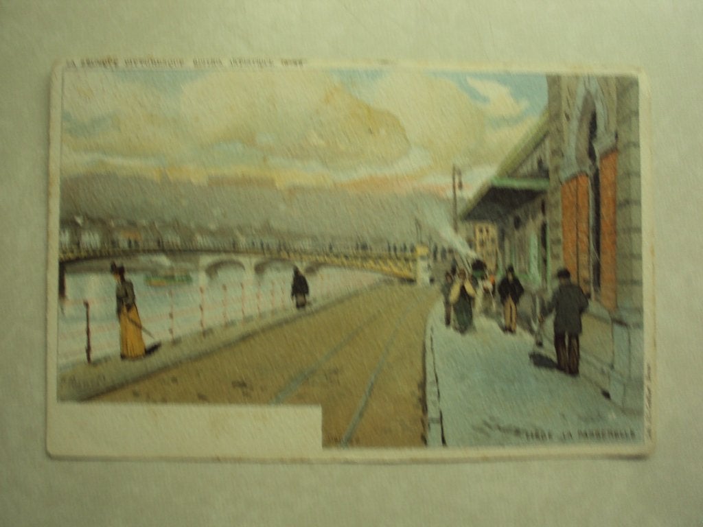53101 - LIEGE - LA PASSERELLE - ZIE 2 FOTO'S, Envoi