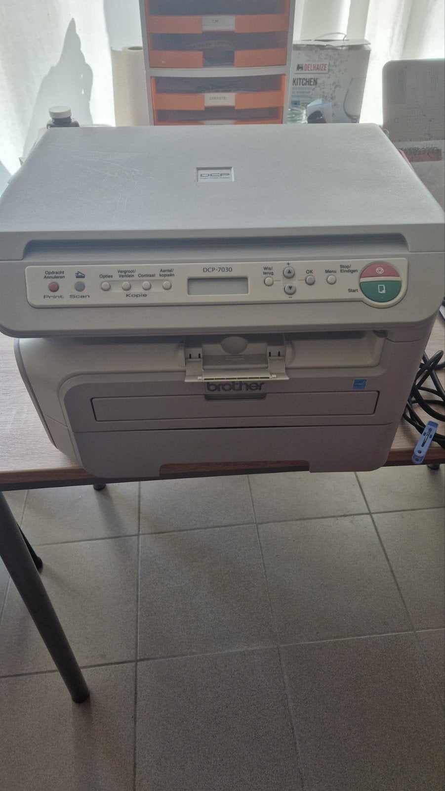 Brother Laserprinter met extra Cartridge., Computers en Software, Ophalen, Scannen, Laserprinter