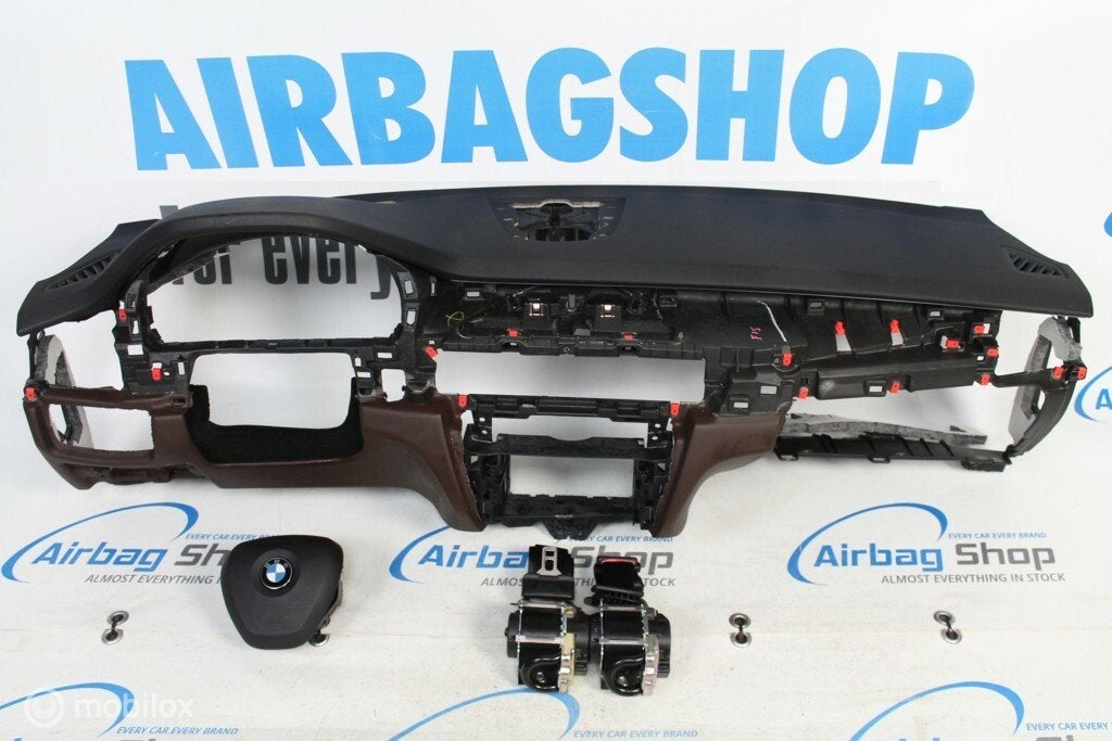 Airbag set - Dashboard zwart bruin HUD BMW X5 F15 2013-2018, Auto-onderdelen, Gebruikt, Ophalen of Verzenden