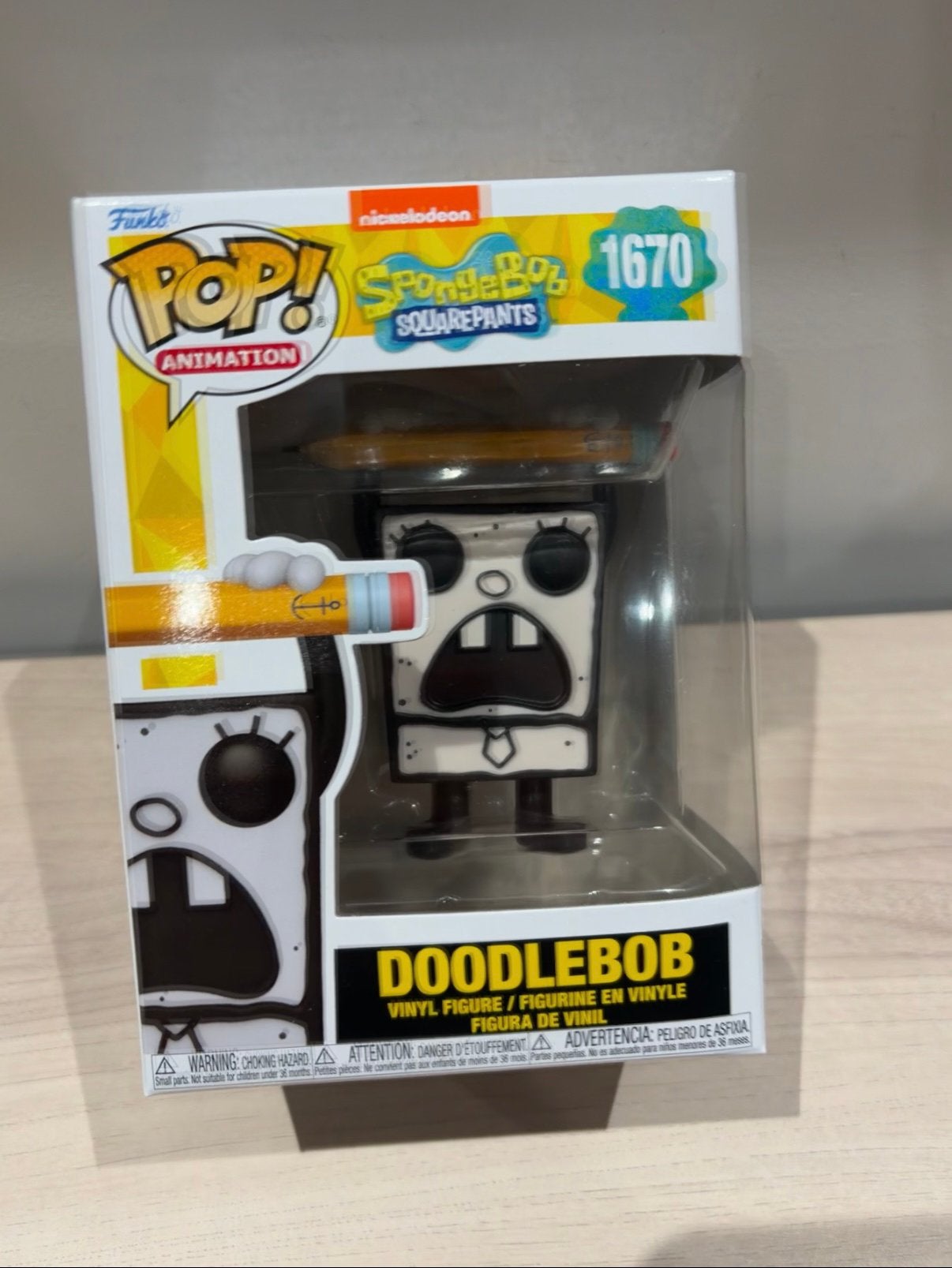 Funko Pop Doodlebob #1670 SpongeBob SquarePants Vinyl Figure, Verzamelen, Ophalen of Verzenden, Zo goed als nieuw