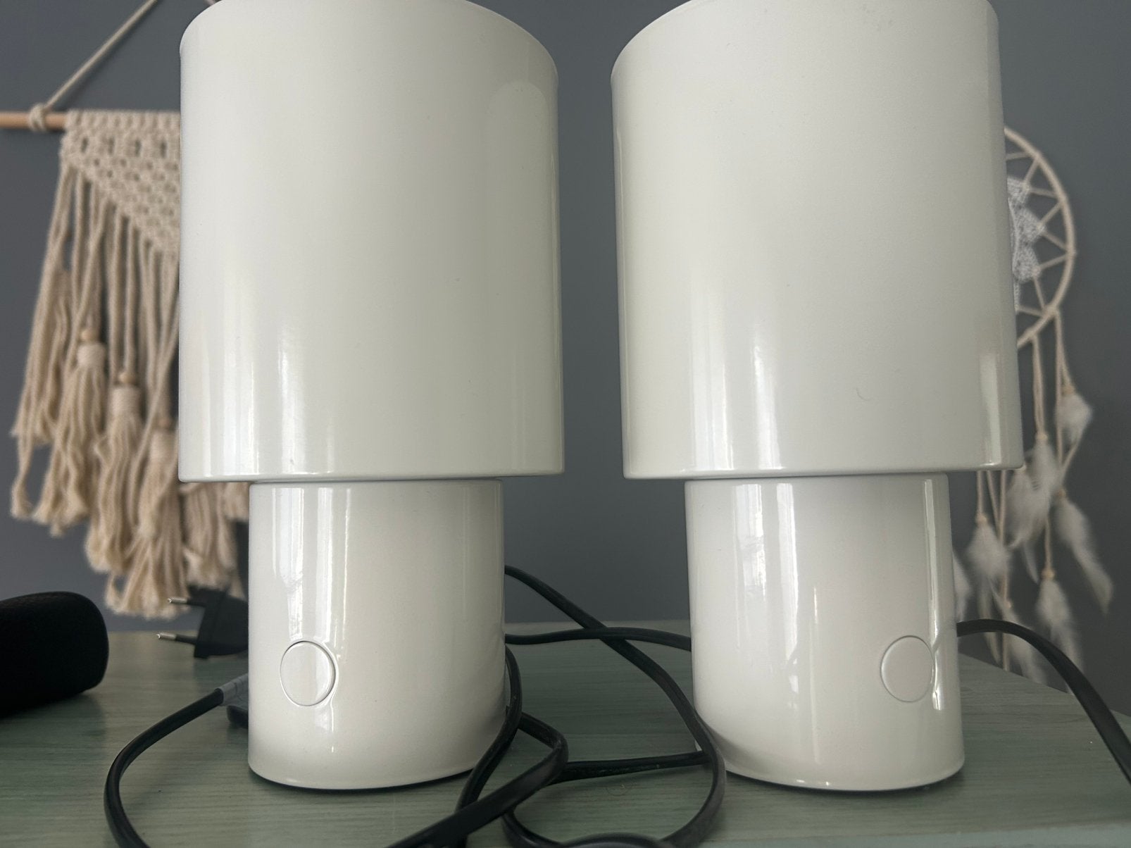 2 lampes de table - chevet IKEA, Enlèvement, Comme neuf, IKEA