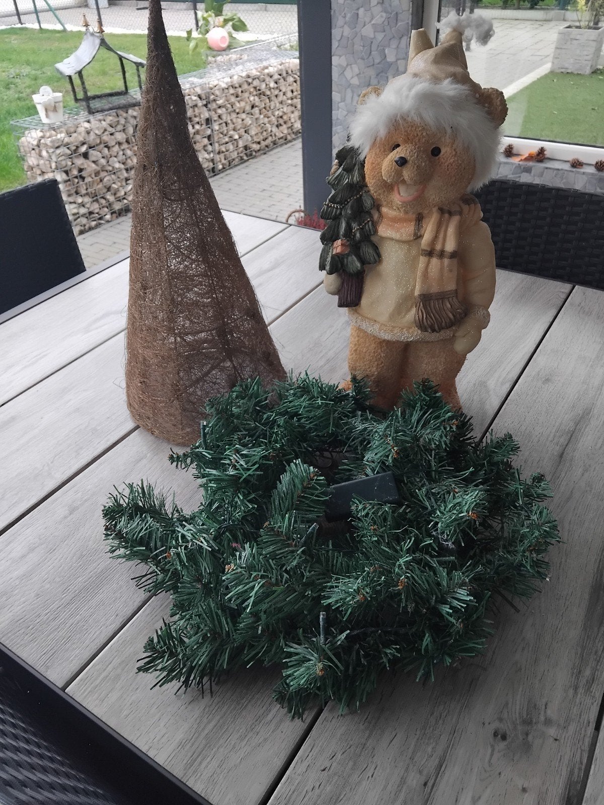 kerstgerief, Ophalen, Gebruikt
