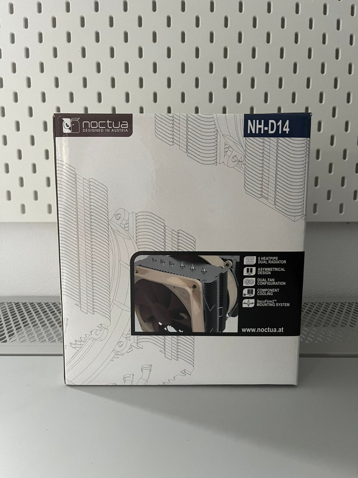 Noctua NH-D14 CPU-koeler met originele doos, Computers en Software, Computerkoelers, Ophalen of Verzenden, Zo goed als nieuw
