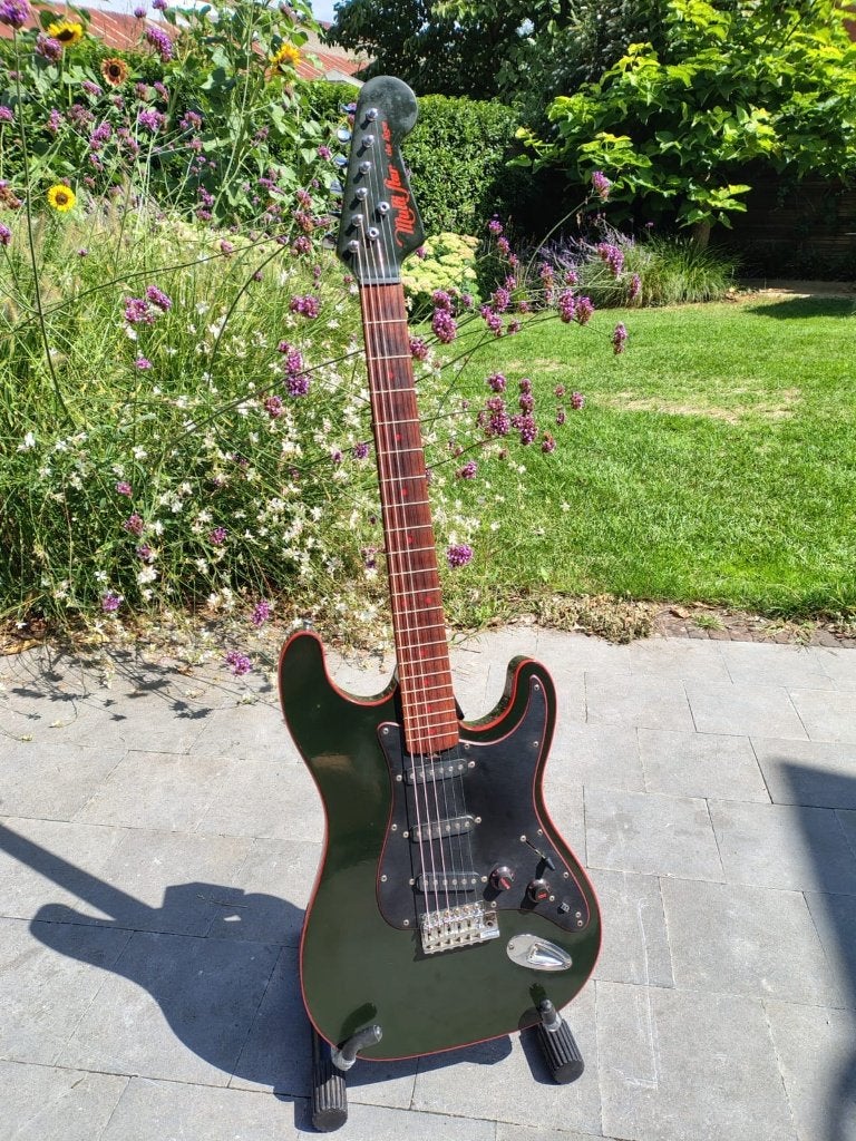 Gitaar Musima Multistar deluxe (GDR), Ophalen, Gebruikt, Solid body, Overige merken
