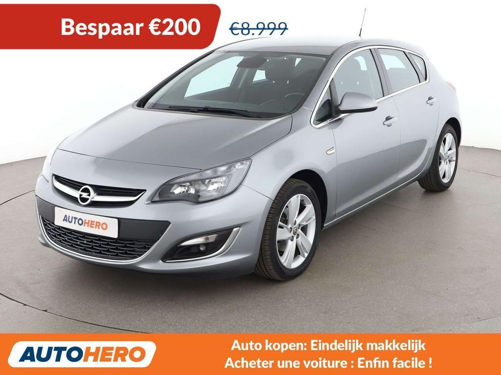 Opel Astra 1.4 Turbo Sport (année de construction 2014), Cruise Control, Boîte manuelle, Noir, 5 portes