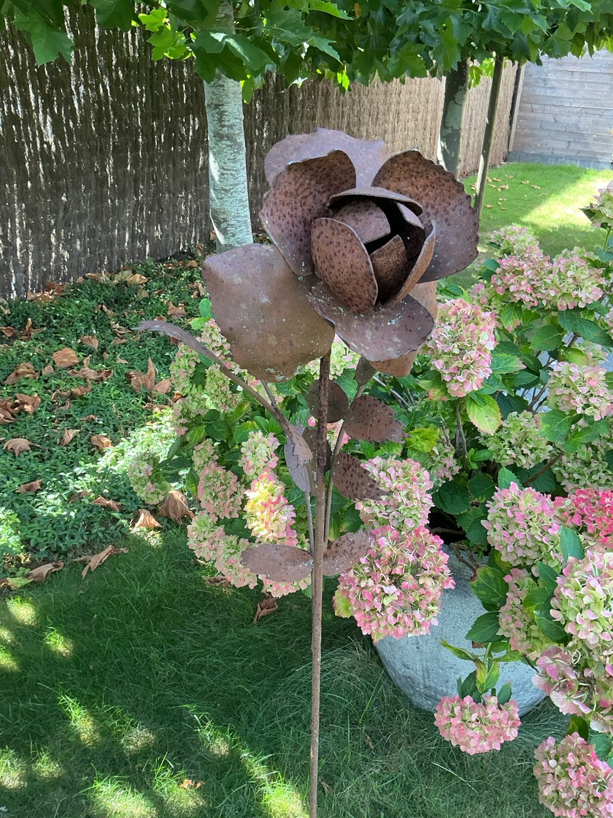 Tuinsteker Roos, Jardin & Terrasse, Piques de jardin, Enlèvement, Comme neuf