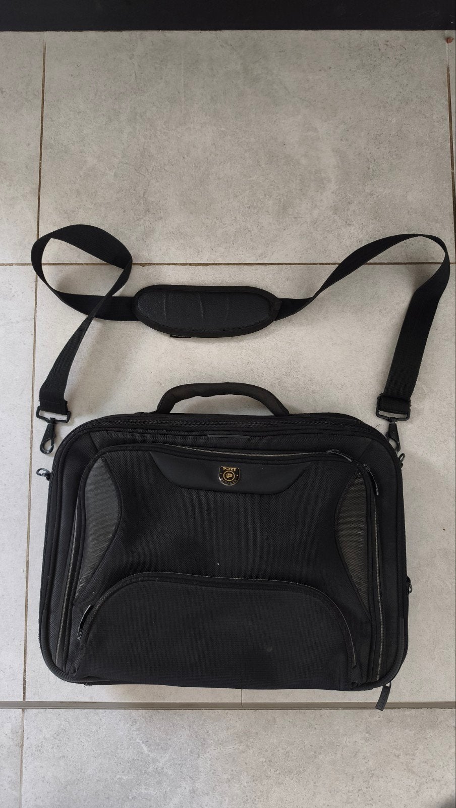 sacoche PC portable 17", Computers en Software, Laptoptassen, Ophalen, Gebruikt, 17 inch of meer, Handvat