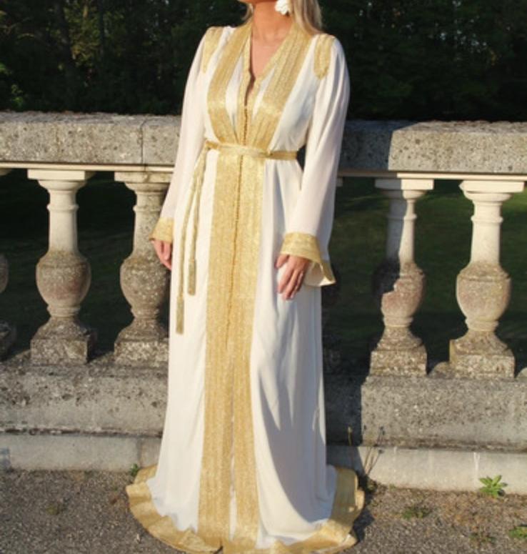 Kaftan, Ophalen of Verzenden, Zo goed als nieuw, Wit