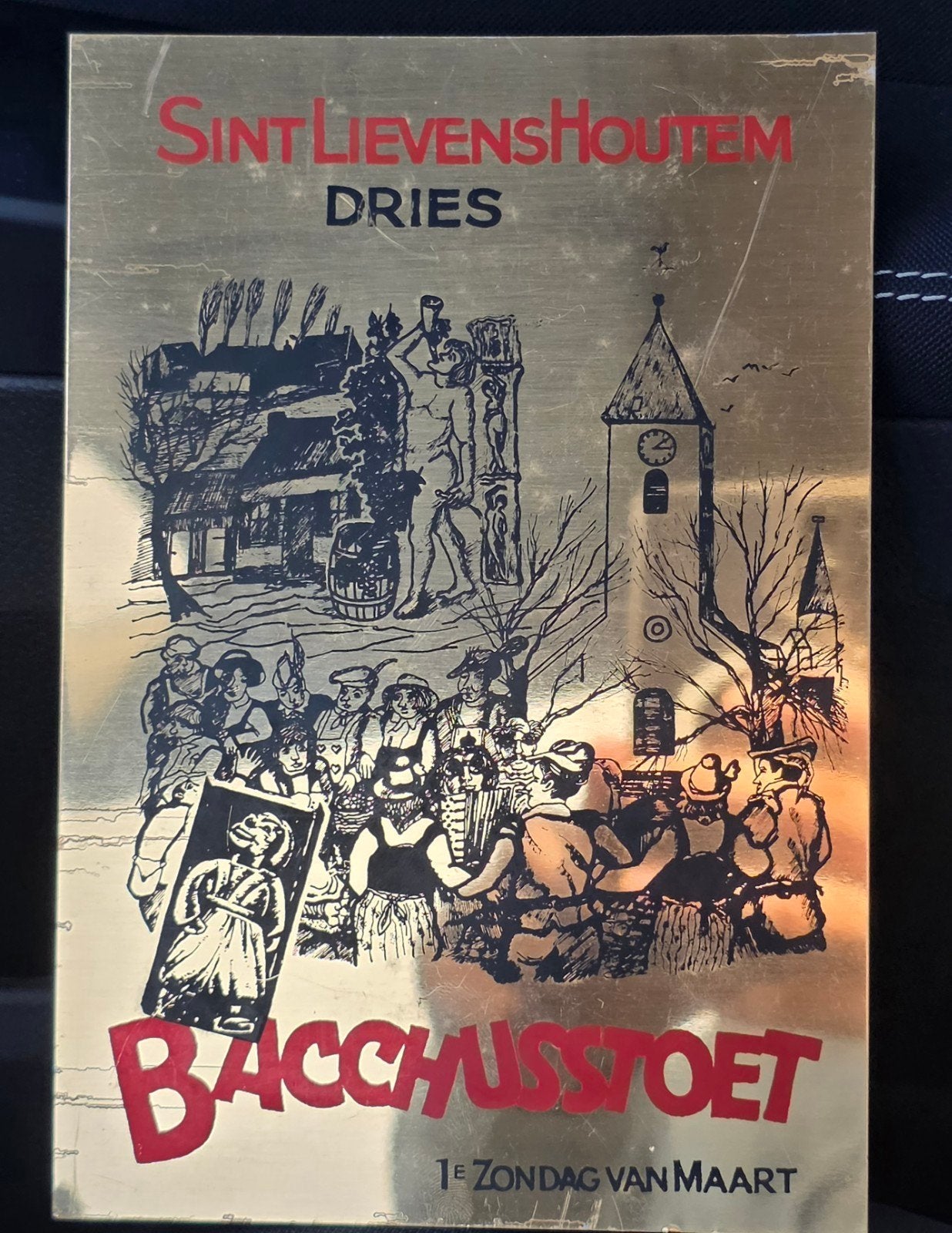 Reclame Bacchusstoet, Ophalen