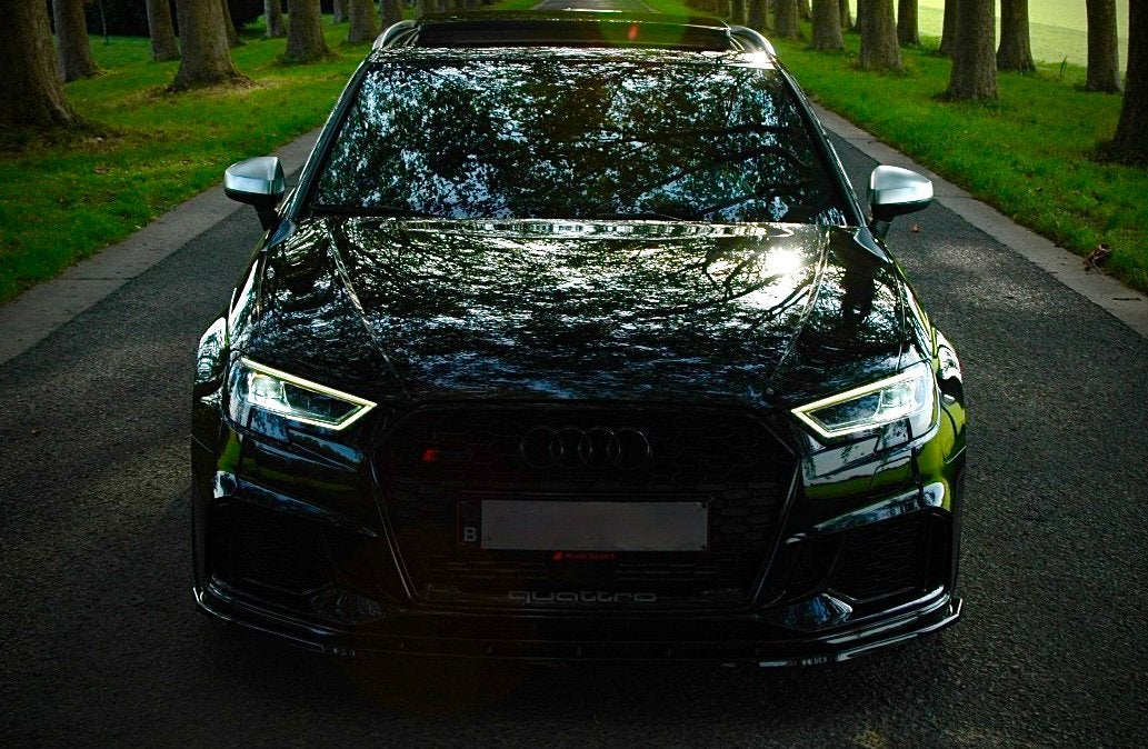 ️⬛️ Audi RS3 Sportback 8V2 ⬛️, Auto's, Dealer onderhouden, 1610 kg, RS3, Zwart