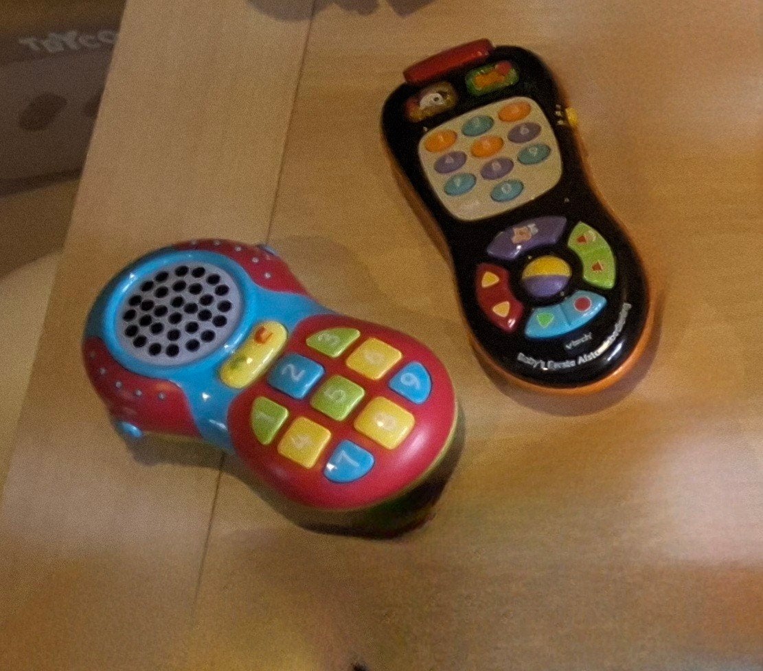 baby/ peuter  afstandbediening en telefoon, Enlèvement ou Envoi