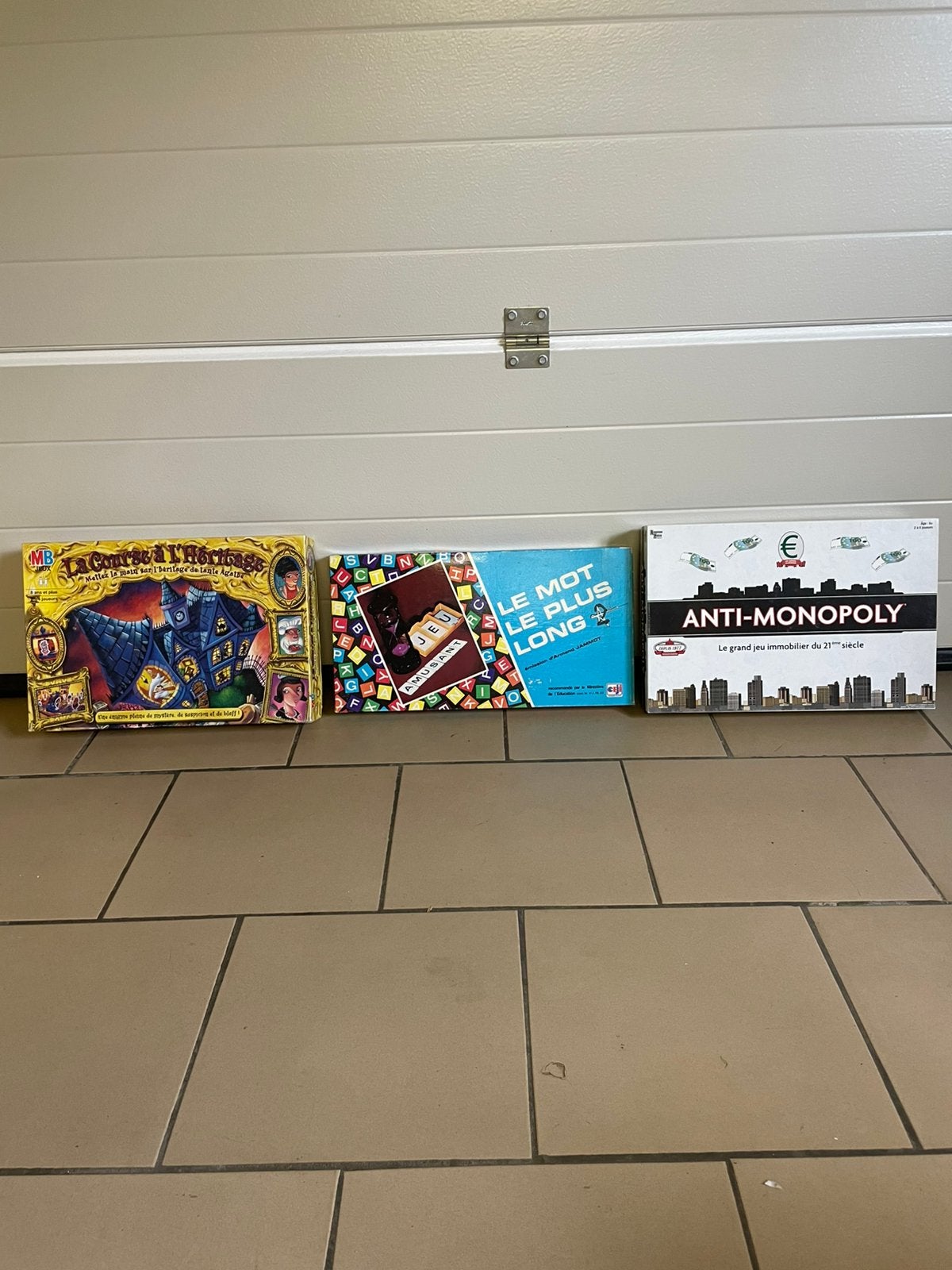 Lot de 3 jeux de société, Enlèvement ou Envoi, Utilisé