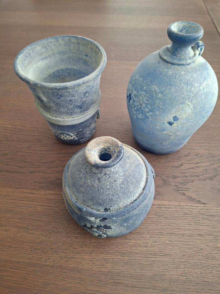 Drie glazen vazen te koop, Huis en Inrichting, Ophalen, Glas