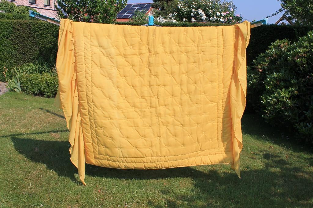 bedsprei, Huis en Inrichting, Ophalen, Eenpersoons, Geel, Deken of Dekbed
