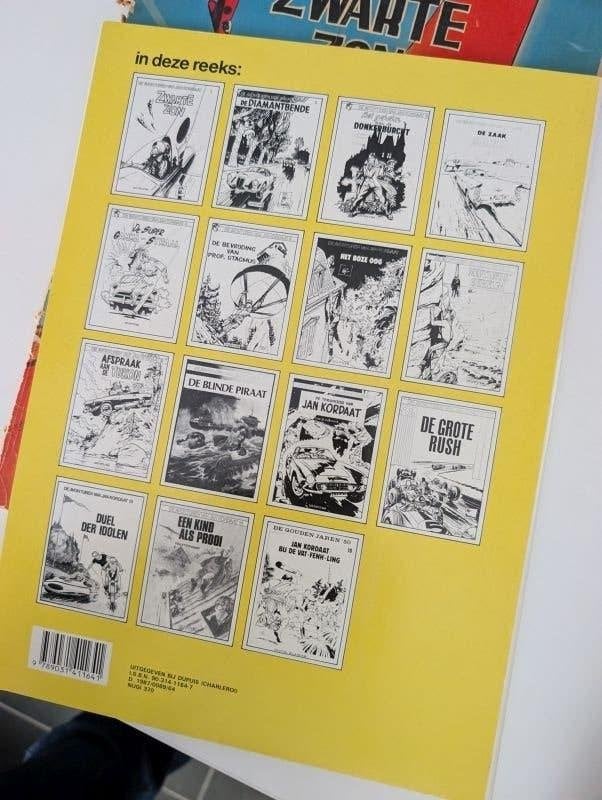 15 bandes dessinées de Jan Kordaat, Enlèvement ou Envoi, Eddy Paape., Utilisé, Plusieurs comics
