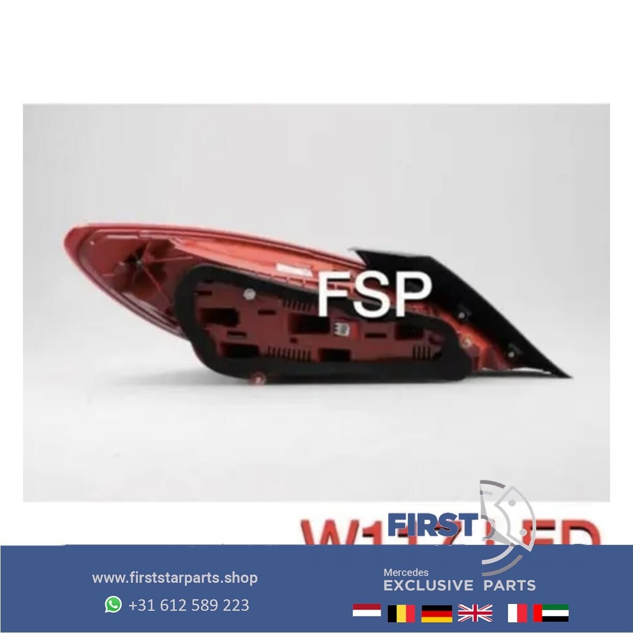 W117 C117 X117 CLA LED ACHTERLICHT RECHTS ORIGINEEL Mercedes, Gebruikt, -, Ophalen of Verzenden, -