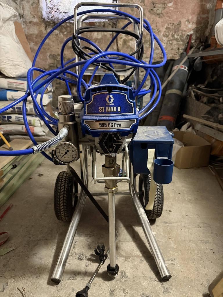 Graco ST Max II 595 PC Pro à vendre, Bricolage & Construction, Matériel de peinture, Neuf, Pulvérisateur de peinture ou Pompe à peinture