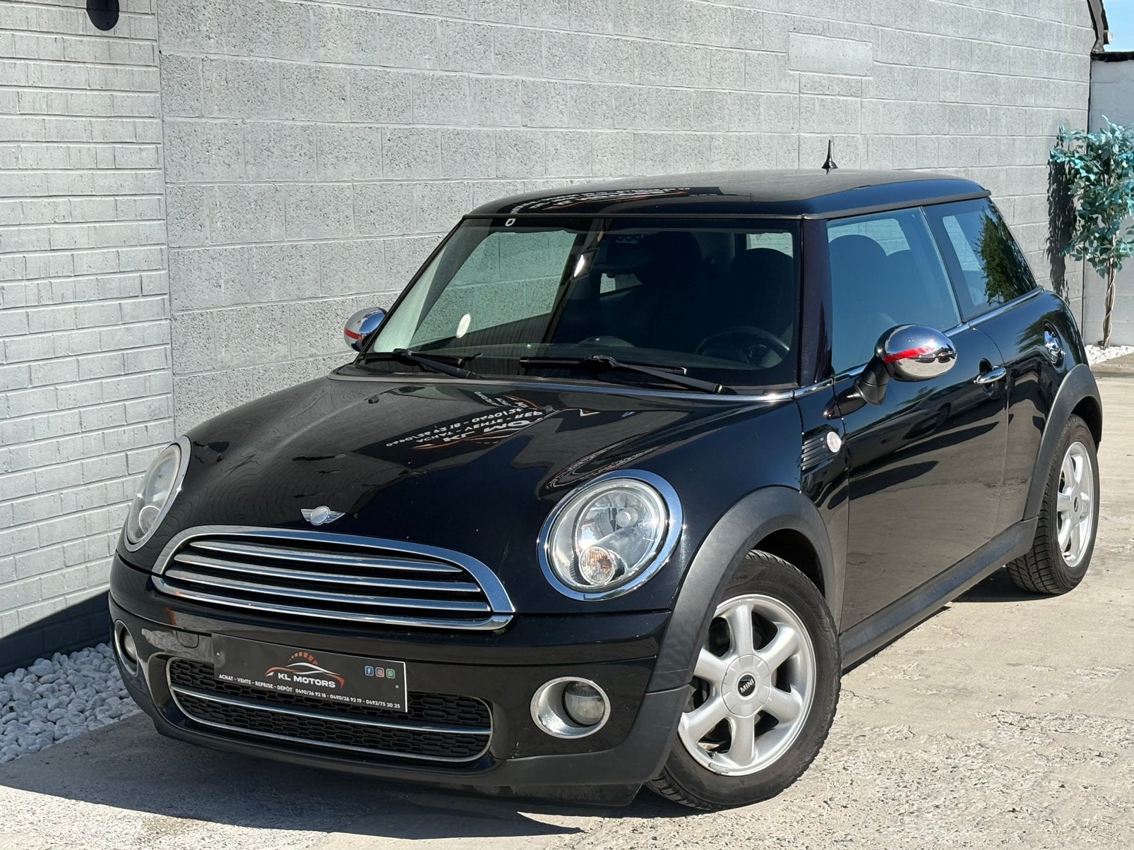 MINI COOPER ONE 1.6 DIESEL 171 000KM CARPASS 2010, Autos, Achat, Entreprise, Boîte manuelle, Noir