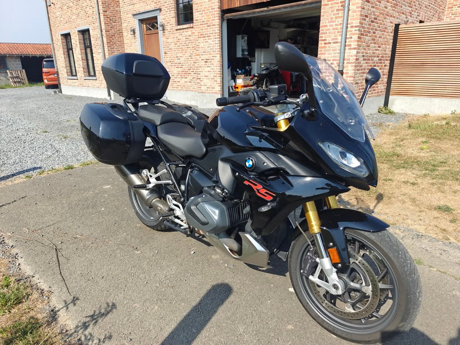 BMW R1250RS | 22 199 km | 1er propriétaire | TVA déductible, Occasion, Plus de 35 kW, 2 cylindres, Poignées chauffantes
