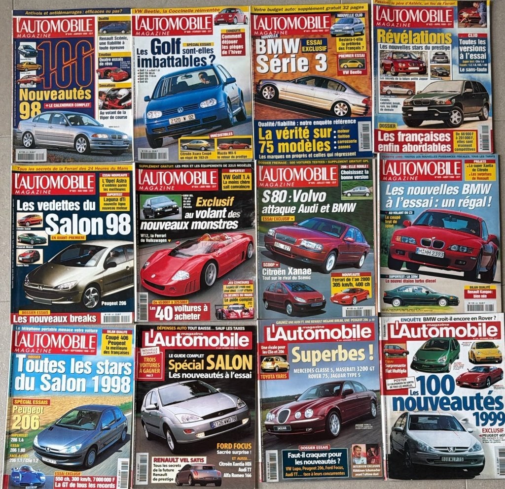 L'Automobile Magazine 1998, Gelezen, Algemeen, L'Automobile Magazine, Ophalen of Verzenden