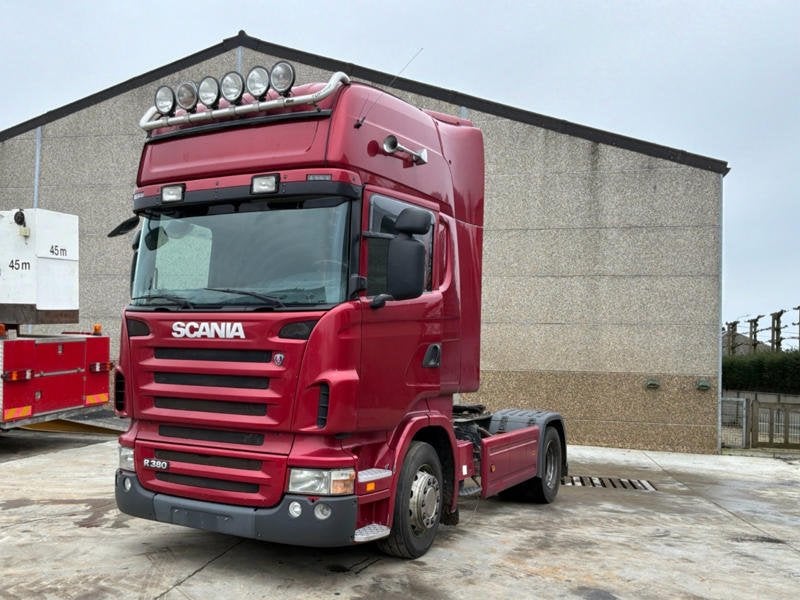2008 Scania R380 Vrachtwagen trekker, Overige brandstoffen, Bedrijf, 2 zetels, Euro 4