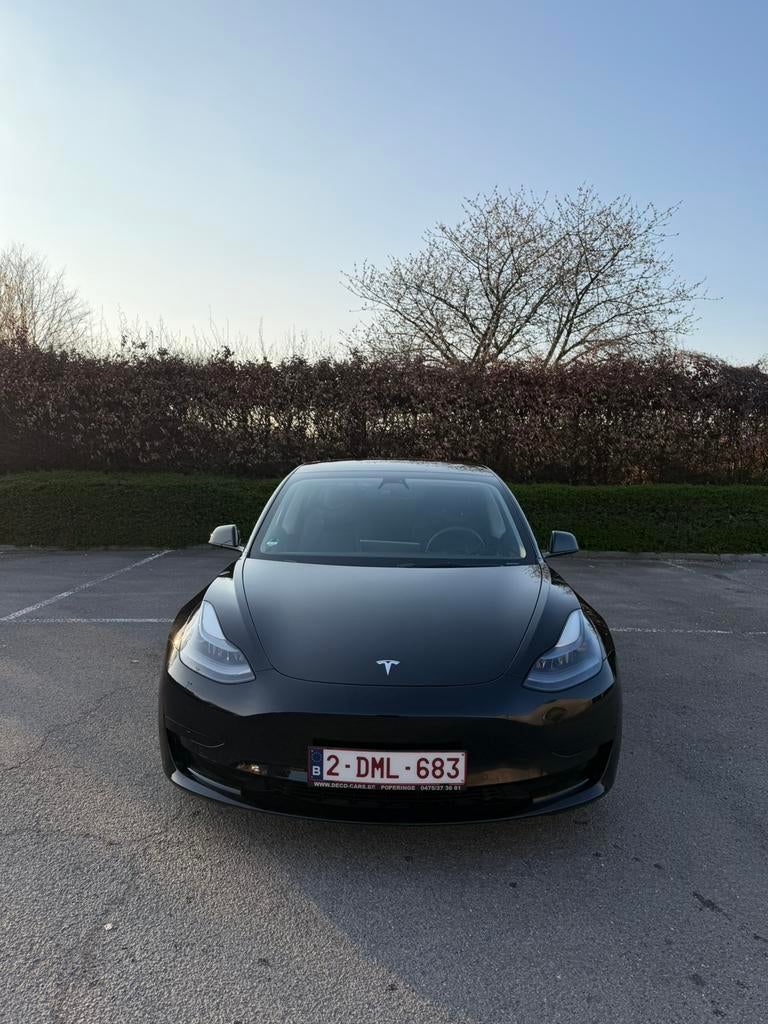 Tesla Model 3 2021 | 42.000 km | Autopilot | Zwart, Cuir et Alcantara, Achat, Noir, 5 portes